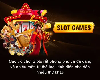 Hình ảnh minh họa các loại Slot Games đa dạng tại w33win app: cổ điển, video, jackpot lũy tiến và 3D